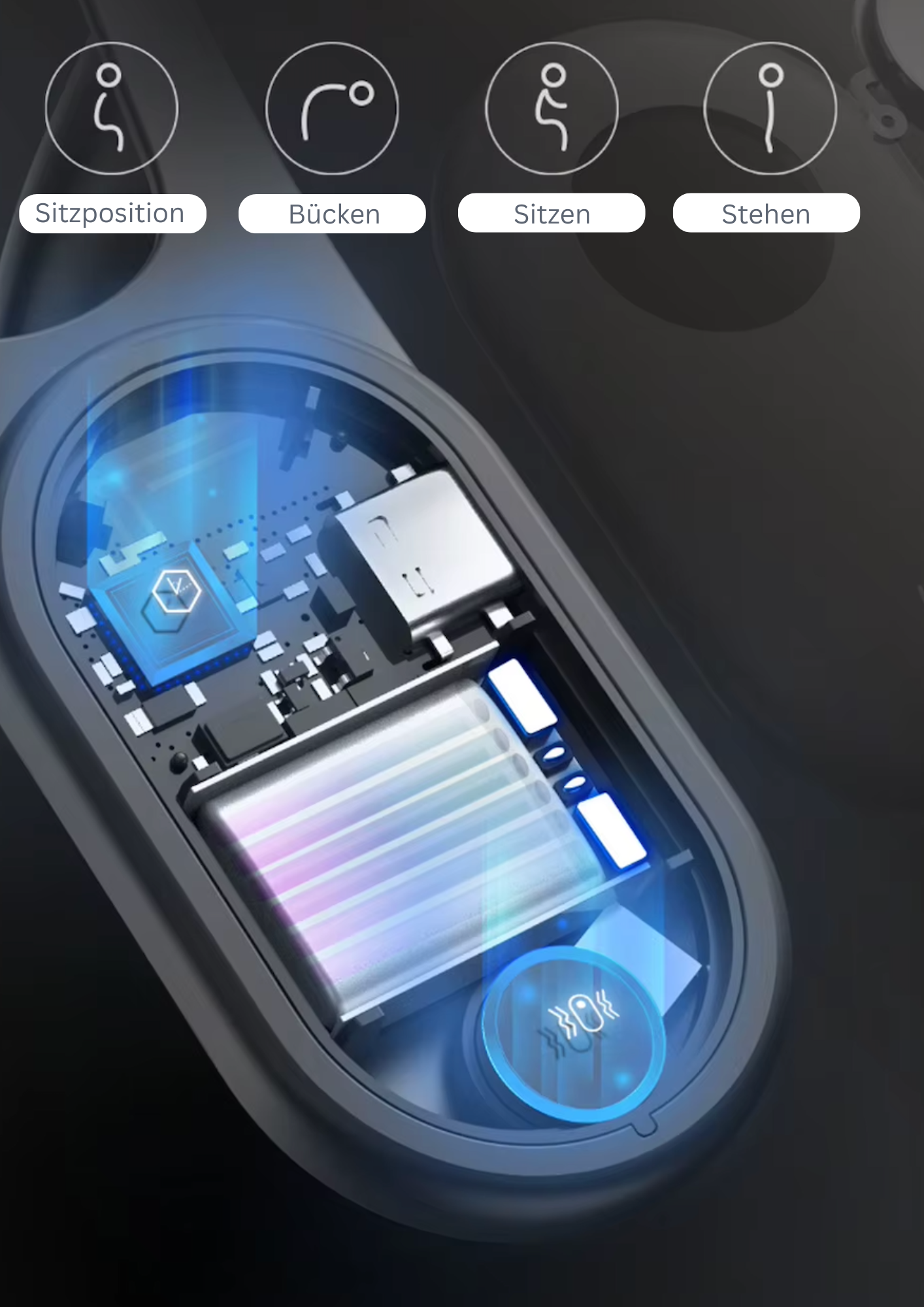 Hipee Intelligenter Haltungskorrektor – Smarte Erinnerung für eine gesunde Rückenhaltung